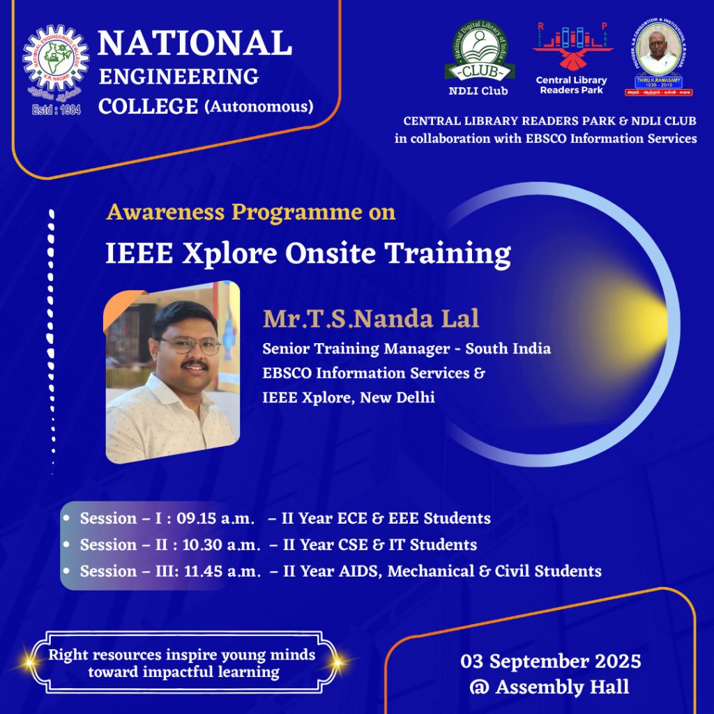 IEEE Xplore Onsite Training