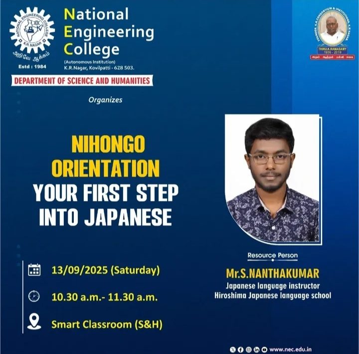 Nihongo Orientation – Your First step into Japanese