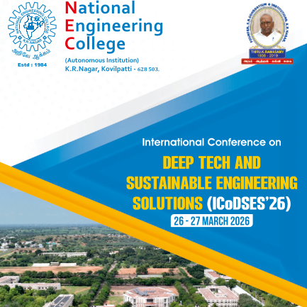 International Conference on Deep Tech and Sustainable Engineering Solutions (ICoDSES-2026)