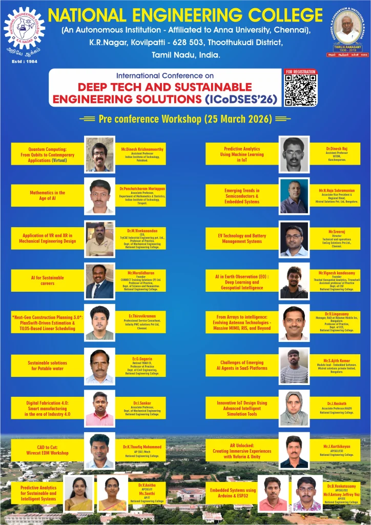 Pre Conference Workshop