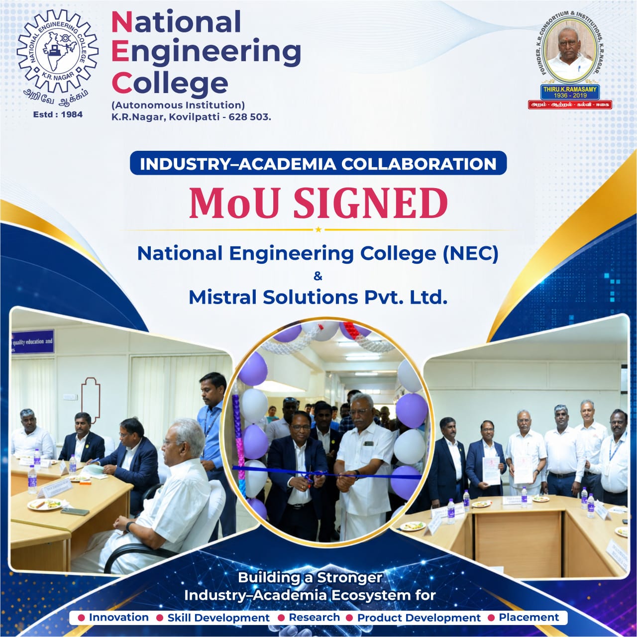 Signed MoU with Mistral
