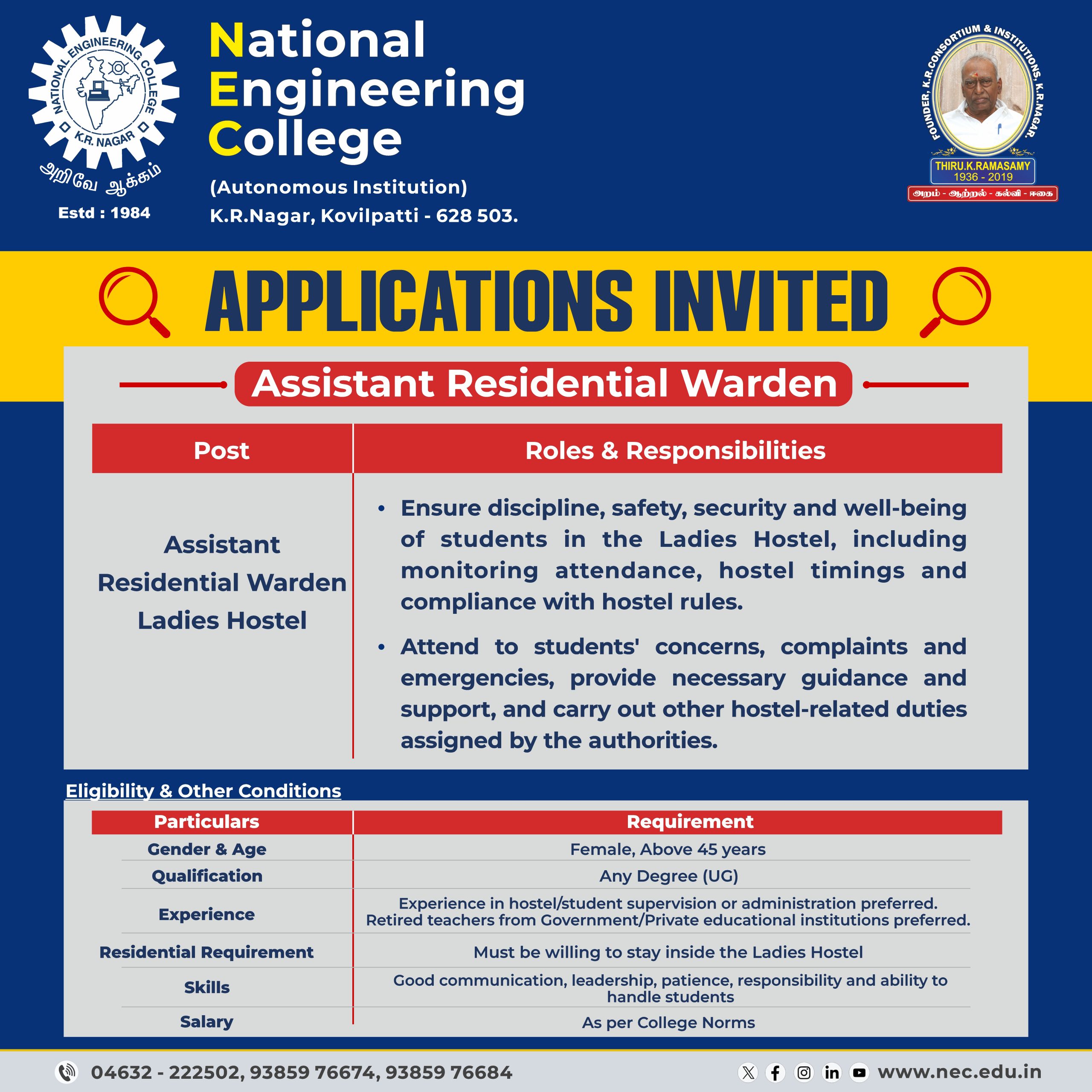 mechanical recruitment